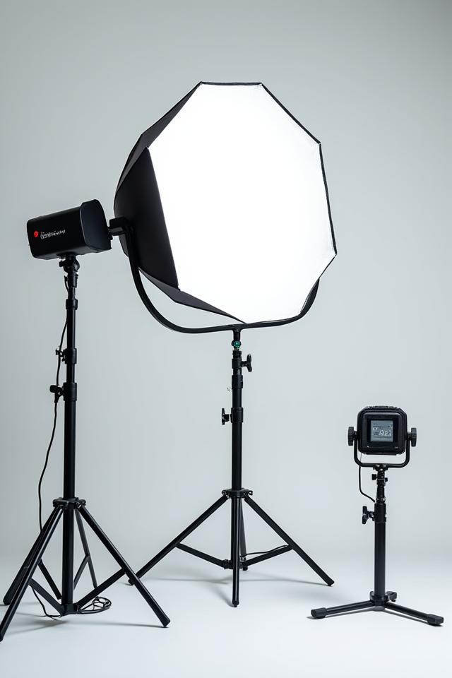 Kit Pencahayaan Studio Professional